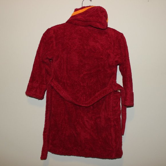 FREE*❤️official AS Roma bath robe kids size XXS 110cm/6years old soccer football - Picture 5 of 5